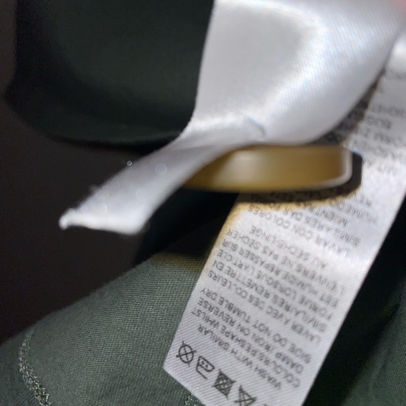 Asos Camo green, double breasted pockets, blouse size 2 - Picture 7 of 9